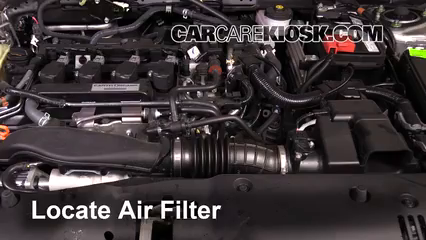 2018 Honda Civic LX 2.0L 4 Cyl. Hatchback Filtro de aire (motor) Cambio